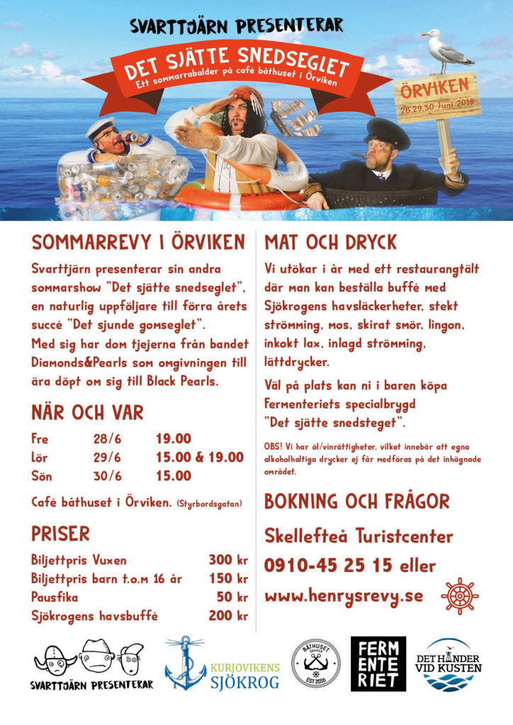 Flyer "Det sjätte snedseglet"